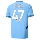 Camisola Manchester City Foden 47 Homem Equipamento 1ª 2024/25