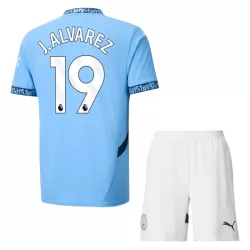 Camisola Manchester City J. Alvarez 19 Criança Equipamento 1ª 2024/25 Camisola Manchester City J. Alvarez 19 Criança Equipamento 1ª 2024/25