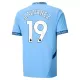 Camisola Manchester City J. Alvarez 19 Criança Equipamento 1ª 2024/25