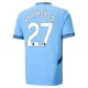 Camisola Manchester City Matheus Nunes 27 Homem Equipamento 1ª 2024/25