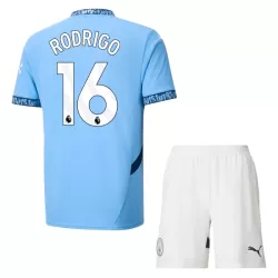 Camisola Manchester City Rodrigo 16 Criança Equipamento 1ª 2024/25