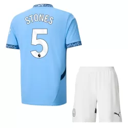 Camisola Manchester City Stones 5 Criança Equipamento 1ª 2024/25 Camisola Manchester City Stones 5 Criança Equipamento 1ª 2024/25