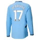 Camisola Manga Comprida Manchester City De Bruyne 17 Homem Equipamento 1ª 2024/25