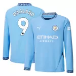 Camisola Manga Comprida Manchester City Haaland 9 Homem Equipamento 1ª 2024/25