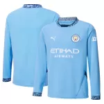 Camisola Manga Comprida Manchester City Homem Equipamento 1ª 2024/25
