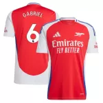 Camisola Arsenal Gabriel 6 Homem Equipamento 1ª 2024/25