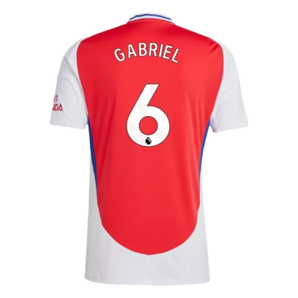 Camisola Arsenal Gabriel 6 Homem Equipamento 1ª 2024/25