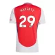 Camisola Arsenal Havertz 29 Homem Equipamento 1ª 2024/25