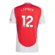 Camisola Arsenal J. Timber 12 Homem Equipamento 1ª 2024/25