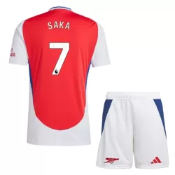 Camisola Arsenal Saka 7 Criança Equipamento 1ª 2024/25 Camisola Arsenal Saka 7 Criança Equipamento 1ª 2024/25