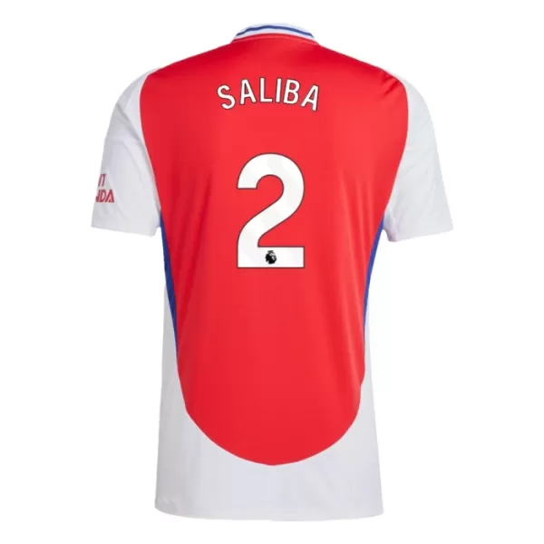 Camisola Arsenal Saliba 2 Homem Equipamento 1ª 2024/25