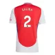 Camisola Arsenal Saliba 2 Homem Equipamento 1ª 2024/25