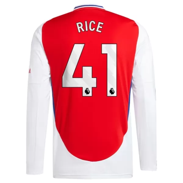 Camisola Manga Comprida Arsenal Rice 41 Homem Equipamento 1ª 2024/25