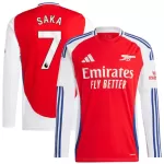 Camisola Manga Comprida Arsenal Saka 7 Homem Equipamento 1ª 2024/25
