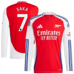 Camisola Manga Comprida Arsenal Saka 7 Homem Equipamento 1ª 2024/25 Camisola Manga Comprida Arsenal Saka 7 Homem Equipamento 1ª 2024/25