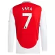 Camisola Manga Comprida Arsenal Saka 7 Homem Equipamento 1ª 2024/25