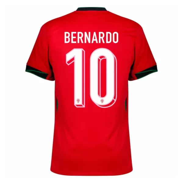 Camisola Portugal Bernardo 10 Homem Equipamento 1ª Euro 2024