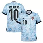 Camisola Portugal Bernardo 10 Homem Equipamento 2ª Euro 2024