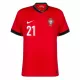 Camisola Portugal Diogo J. 21 Homem Equipamento 1ª Euro 2024