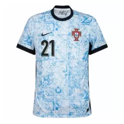 Camisola Portugal Diogo J. 21 Homem Equipamento 2ª Euro 2024