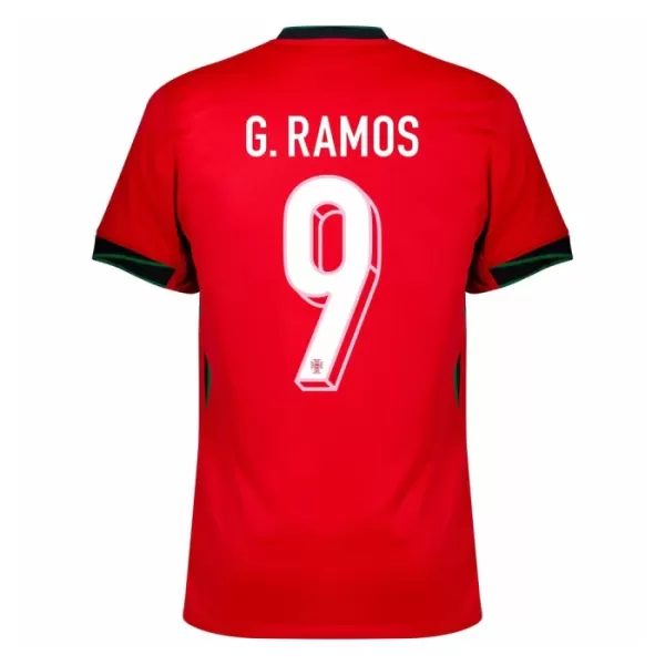 Camisola Portugal G. Ramos 9 Homem Equipamento 1ª Euro 2024