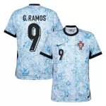 Camisola Portugal G. Ramos 9 Homem Equipamento 2ª Euro 2024