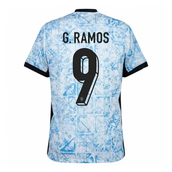 Camisola Portugal G. Ramos 9 Homem Equipamento 2ª Euro 2024