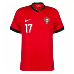 Camisola Portugal R. Leao 17 Homem Equipamento 1ª Euro 2024