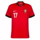 Camisola Portugal R. Leao 17 Homem Equipamento 1ª Euro 2024