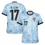 Camisola Portugal R. Leao 17 Homem Equipamento 2ª Euro 2024
