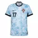 Camisola Portugal R. Leao 17 Homem Equipamento 2ª Euro 2024