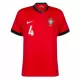 Camisola Portugal Rúben Dias 4 Homem Equipamento 1ª Euro 2024
