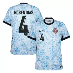 Camisola Portugal Rúben Dias 4 Homem Equipamento 2ª Euro 2024 Camisola Portugal Rúben Dias 4 Homem Equipamento 2ª Euro 2024