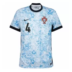 Camisola Portugal Rúben Dias 4 Homem Equipamento 2ª Euro 2024
