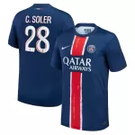 Camisola Paris Saint-Germain Carlos Soler 28 Homem Equipamento 1ª 2024/25