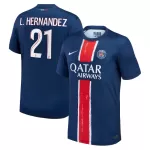 Camisola Paris Saint-Germain Lucas Hernandez 21 Homem Equipamento 1ª 2024/25