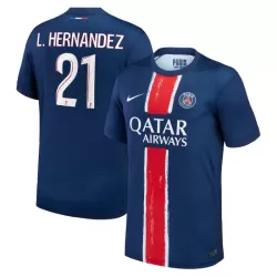 Camisola Paris Saint-Germain Lucas Hernandez 21 Homem Equipamento 1ª 2024/25 Camisola Paris Saint-Germain Lucas Hernandez 21 Homem Equipamento 1ª 2024/25