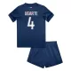 Camisola Paris Saint-Germain Manuel Ugarte 4 Criança Equipamento 1ª 2024/25