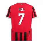Camisola AC Milan Adli 7 Homem Equipamento 1ª 2024/25