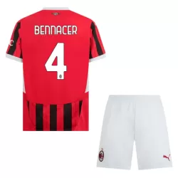 Camisola AC Milan Bennacer 4 Criança Equipamento 1ª 2024/25