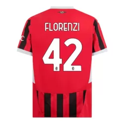 Camisola AC Milan Florenzi 42 Homem Equipamento 1ª 2024/25 Camisola AC Milan Florenzi 42 Homem Equipamento 1ª 2024/25