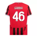 Camisola AC Milan Gabbia 46 Homem Equipamento 1ª 2024/25