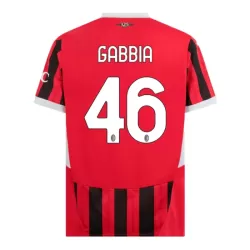 Camisola AC Milan Gabbia 46 Homem Equipamento 1ª 2024/25 Camisola AC Milan Gabbia 46 Homem Equipamento 1ª 2024/25