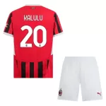 Camisola AC Milan Kalulu 20 Criança Equipamento 1ª 2024/25