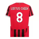 Camisola AC Milan Loftus-Cheek 8 Homem Equipamento 1ª 2024/25