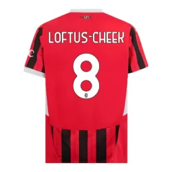 Camisola AC Milan Loftus-Cheek 8 Homem Equipamento 1ª 2024/25