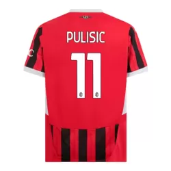 Camisola AC Milan Pulisic 11 Homem Equipamento 1ª 2024/25 Camisola AC Milan Pulisic 11 Homem Equipamento 1ª 2024/25
