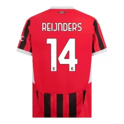 Camisola AC Milan Reijnders 14 Homem Equipamento 1ª 2024/25 Camisola AC Milan Reijnders 14 Homem Equipamento 1ª 2024/25