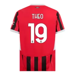 Camisola AC Milan Theo 19 Homem Equipamento 1ª 2024/25 Camisola AC Milan Theo 19 Homem Equipamento 1ª 2024/25