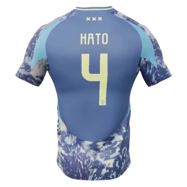 Camisola Ajax Amsterdam Jorrel Hato 4 Criança Equipamento 2ª 2024/25